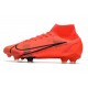 Nike Neuf Mercurial Superfly 8 Elite FG Rouge Noir