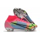 Nike Neuf Mercurial Superfly 8 Elite FG Rose Bleu Jaune