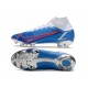 Nike Neuf Mercurial Superfly 8 Elite FG Bleu Blanc Rouge