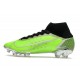 Crampons Nike Mercurial Superfly VIII Elite FG Vert Argent Noir