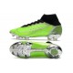 Crampons Nike Mercurial Superfly VIII Elite FG Vert Argent Noir