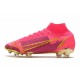 Nike Neuf Mercurial Superfly 8 Elite FG Rose Noir Or