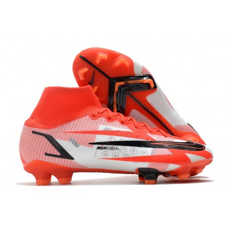 Nike Superfly 8 Spark Positivity CR7 Elite FG Rouge Piment Noir Fantôme