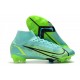 Crampon Nike Mercurial Superfly VIII Elite FG Impulse - Turquoise Vert