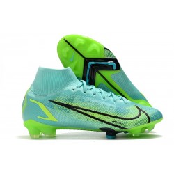 Crampon Nike Mercurial Superfly VIII Elite FG Impulse - Turquoise Vert