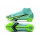 Crampon Nike Mercurial Superfly VIII Elite FG Impulse - Turquoise Vert