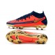 Chaussure Nike Phantom GT Elite DF FG Orange Or Bleu