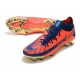 Chaussure Nike Phantom GT Elite DF FG Orange Or Bleu