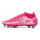 Chaussure Nike Phantom GT Elite DF FG Rose Blanc