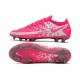 Crampons Nouvelle Nike Phantom GT Elite FG Rose Blanco