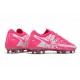 Crampons Nouvelle Nike Phantom GT Elite FG Rose Blanco