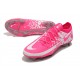 Crampons Nouvelle Nike Phantom GT Elite FG Rose Blanco