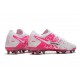 Crampons Nouvelle Nike Phantom GT Elite FG Blanco Rosa