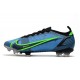 Nike Nouvelle Mercurial Vapor 14 Elite FG Bleu Noir Volt