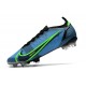 Nike Nouvelle Mercurial Vapor 14 Elite FG Bleu Noir Volt