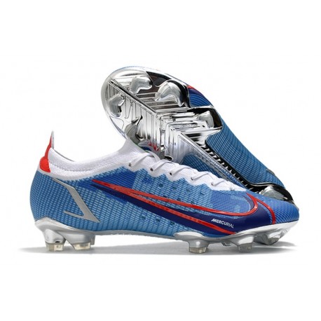 Nike Mercurial Vapor XIV Elite FG Bleu Rouge Argent