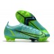 Nike Nouvelle Mercurial Vapor 14 Elite FG Impulse - Turquoise Vert