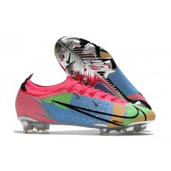 Nike Nouvelle Mercurial Vapor 14 Elite FG Bleu Rose Vert