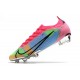 Nike Nouvelle Mercurial Vapor 14 Elite FG Bleu Rose Vert