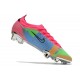 Nike Nouvelle Mercurial Vapor 14 Elite FG Bleu Rose Vert