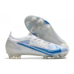 Nike Nouvelle Mercurial Vapor 14 Elite FG Blanc Bleu