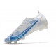 Nike Nouvelle Mercurial Vapor 14 Elite FG Blanc Bleu