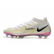 Nike Phantom GT II Elite DF FG Blanc Noir Carmin Rose