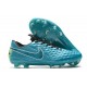 Nike Tiempo Legend 8 Elite FG Crampon Foot - Aquamarine Blanc Vert Citron