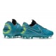 Nike Tiempo Legend 8 Elite FG Crampon Foot - Aquamarine Blanc Vert Citron