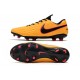 Nike Tiempo Legend 8 Elite FG Crampon Foot - Orange Noir