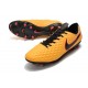 Nike Tiempo Legend 8 Elite FG Crampon Foot - Orange Noir