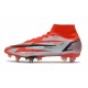 Nike Mercurial Superfly 8 Elite SG Pro AC Rouge Piment Noir Fantôme Orange Total