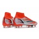 Nike Mercurial Superfly 8 Elite SG Pro AC Rouge Piment Noir Fantôme Orange Total