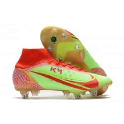 Nike Mercurial Superfly 8 Elite SG Pro AC Vert Rouge