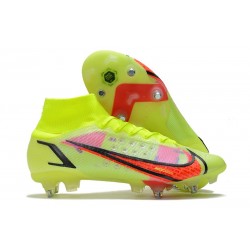 Nike Mercurial Superfly 8 Elite SG Pro AC Volt Carmin Noir