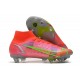 Nike Mercurial Superfly 8 Elite SG Pro AC Rubis Argent Metallique