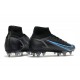 Nike Mercurial Superfly 8 Elite SG Pro AC Noir Gris Acier