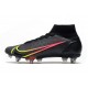 Nike Mercurial Superfly 8 Elite SG Pro AC Black x Prism - Noir Cyber