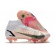 Nike Mercurial Superfly 8 Elite SG Pro AC Blanc Noir Carmin Rose