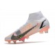 Nike Mercurial Superfly 8 Elite SG Pro AC Blanc Noir Carmin Rose