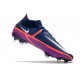 Nike Phantom GT II Elite DF FG Bleu Marine Blanc Violet