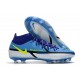 Nike Phantom GT II Elite DF FG Sapphire Volt Gris Brouillard Bleu