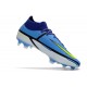 Nike Phantom GT II Elite DF FG Sapphire Volt Gris Brouillard Bleu