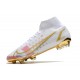 Nike Neuf Mercurial Superfly 8 Elite FG Blanc Rose Or