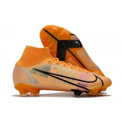 Nike Neuf Mercurial Superfly 8 Elite FG Orange Noir