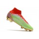 Nike Neuf Mercurial Superfly 8 Elite FG Vert Rouge Or