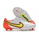 Chaussure Nike Tiempo Legend IX Elite FG Blanc Volt Carmin