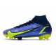 Nike Neuf Mercurial Superfly 8 Elite FG Sapphire Volt Bleu