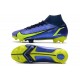 Nike Neuf Mercurial Superfly 8 Elite FG Sapphire Volt Bleu