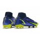 Nike Neuf Mercurial Superfly 8 Elite FG Sapphire Volt Bleu